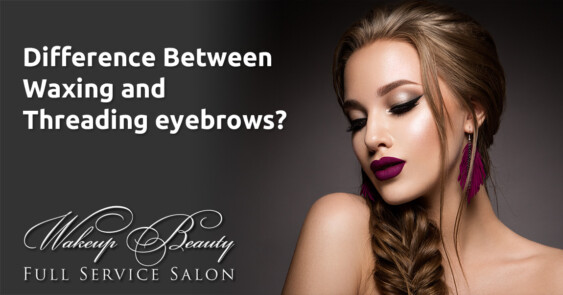 Difference between threading and waxing eyebrows